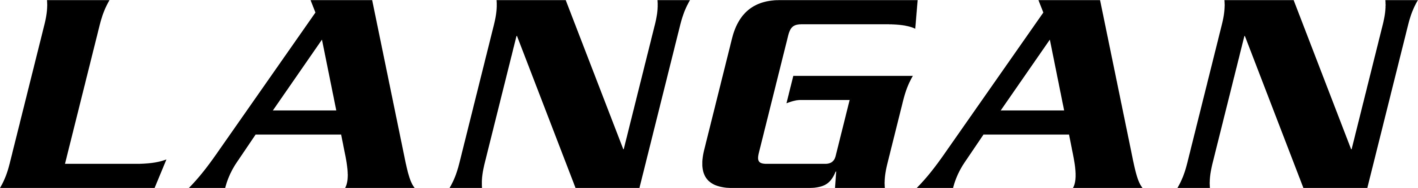 Langan logo black large - no background